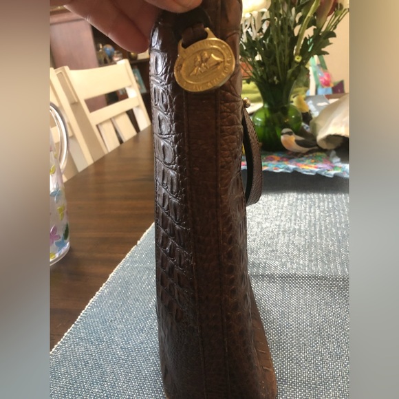 Brahmin brown and black medium sized handbag - Picture 3 of 3